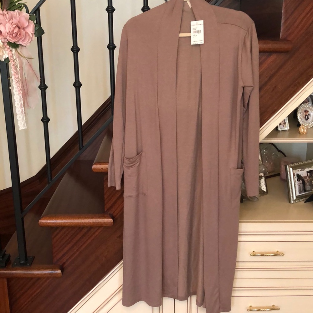 Ladies sweater coat